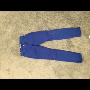 Cobalt blue Seven for all man kind jeans